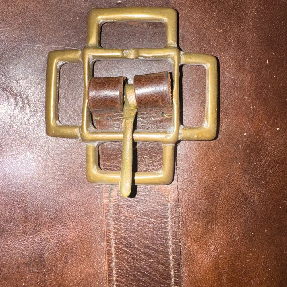 Brown Leather Men's Bag